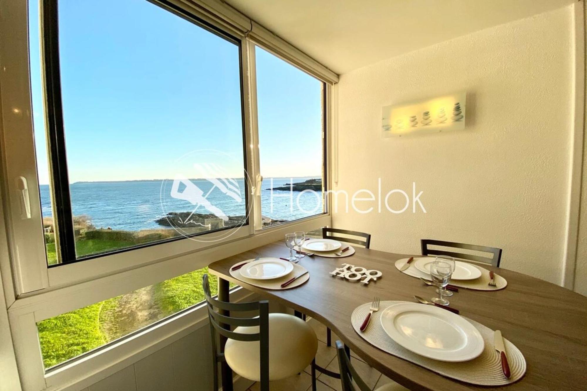Superbe T3 Cosy Vue Mer 180 Пломер Екстериор снимка